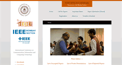 Desktop Screenshot of conference.spit.ac.in