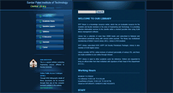 Desktop Screenshot of library.spit.ac.in